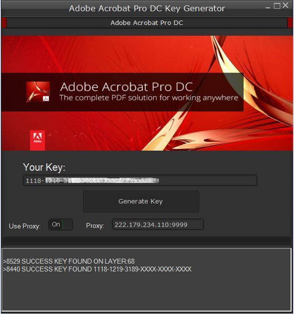 Adobe acrobat xi pro serial